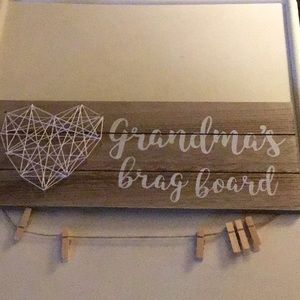 Grandma’s Brag Board, New